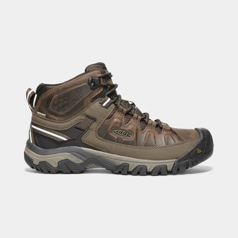 Keen Targhee III Waterproof Mid - Erkek Trekking Bot - Kahverengi - Türkiye (591620WBP)